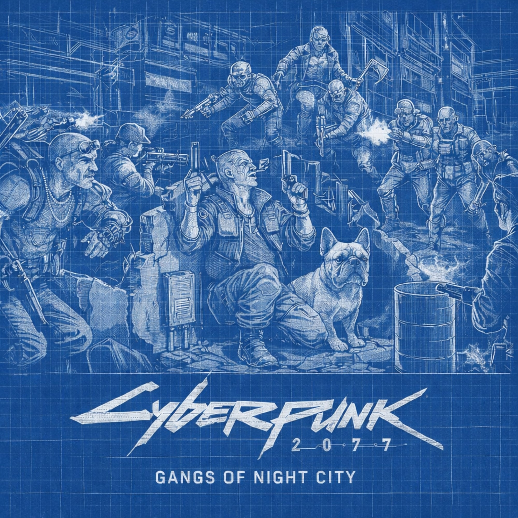 Cyberpunk 2077: Gangi Night City - STL