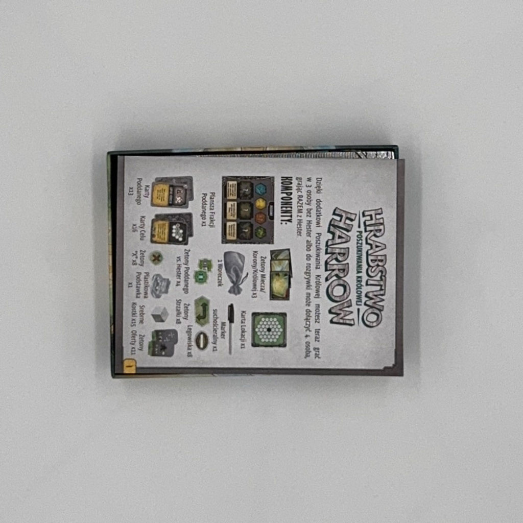 Hrabstwo Harrow - Poszukiwania Królowej